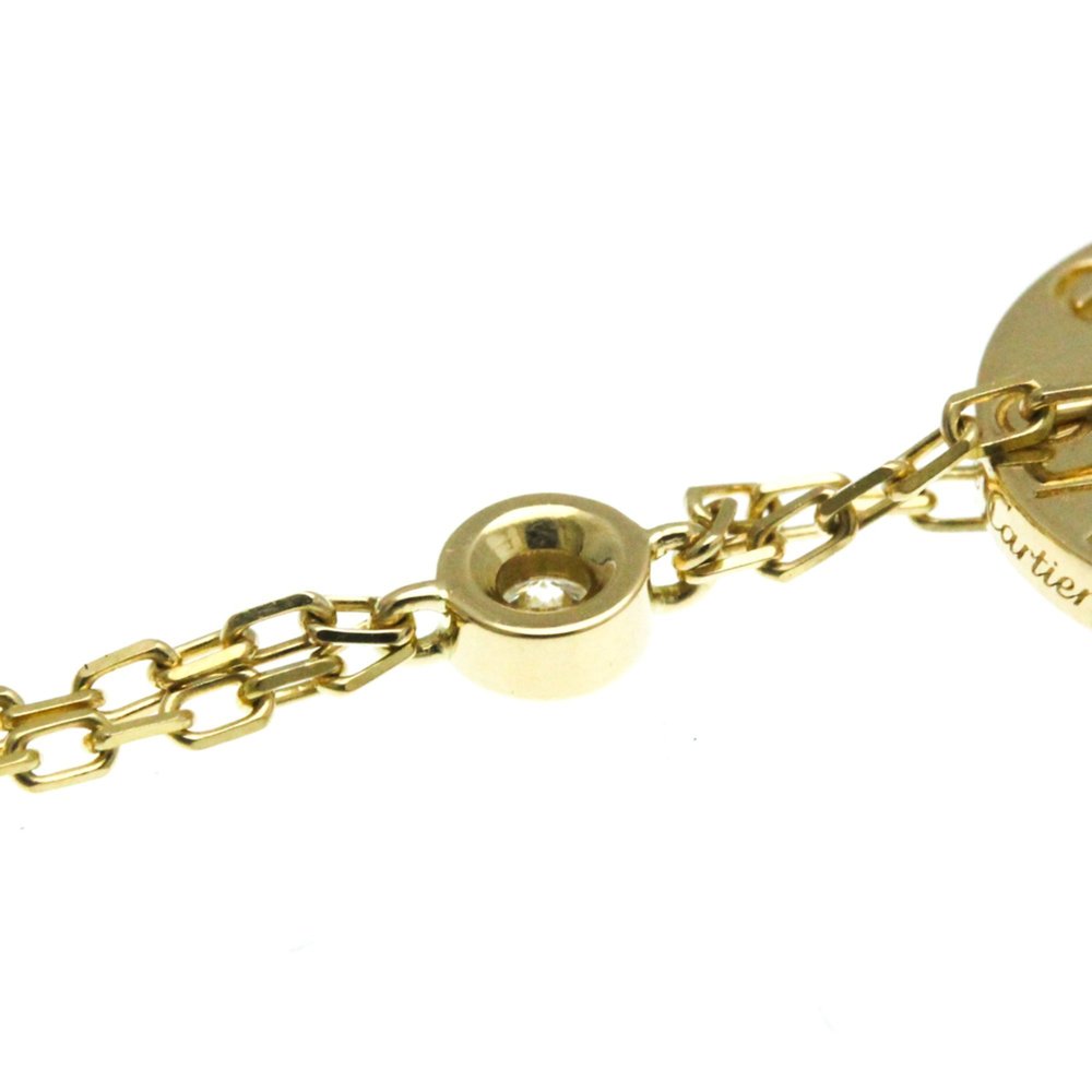 CARTIER Love Circle Necklace B7219500 18K Yellow Gold Diamond Pendant - Picture 13 of 14